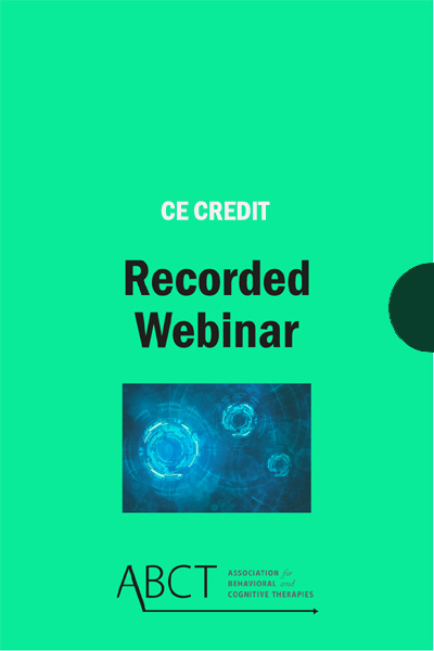 CE Credit Recorded Webinars